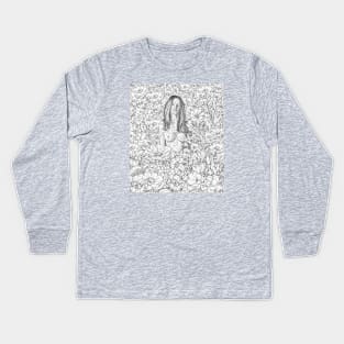 Enjoy the Silence Kids Long Sleeve T-Shirt